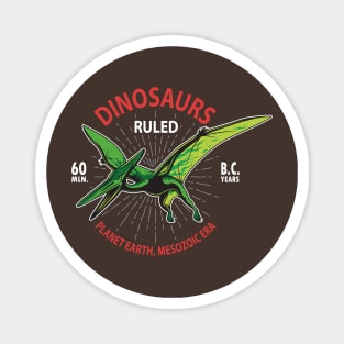 King of the Skies: Pterodactyl in the Darkness Magnet